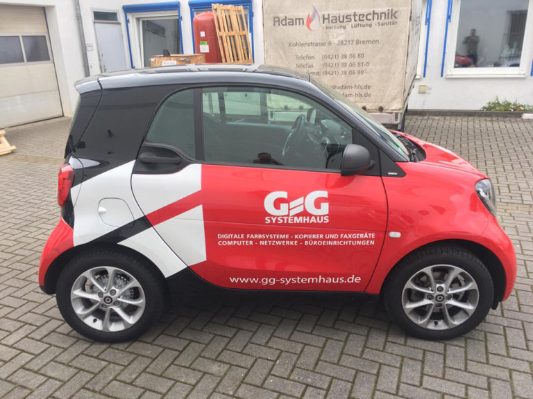 Autobeschriftung und Autofolierung Bremen KFZ-Werbung
